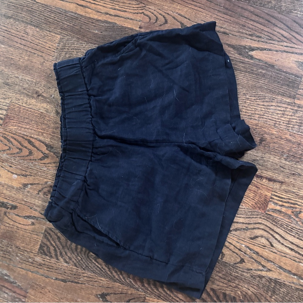 J. Crew High Waist Black Shorts